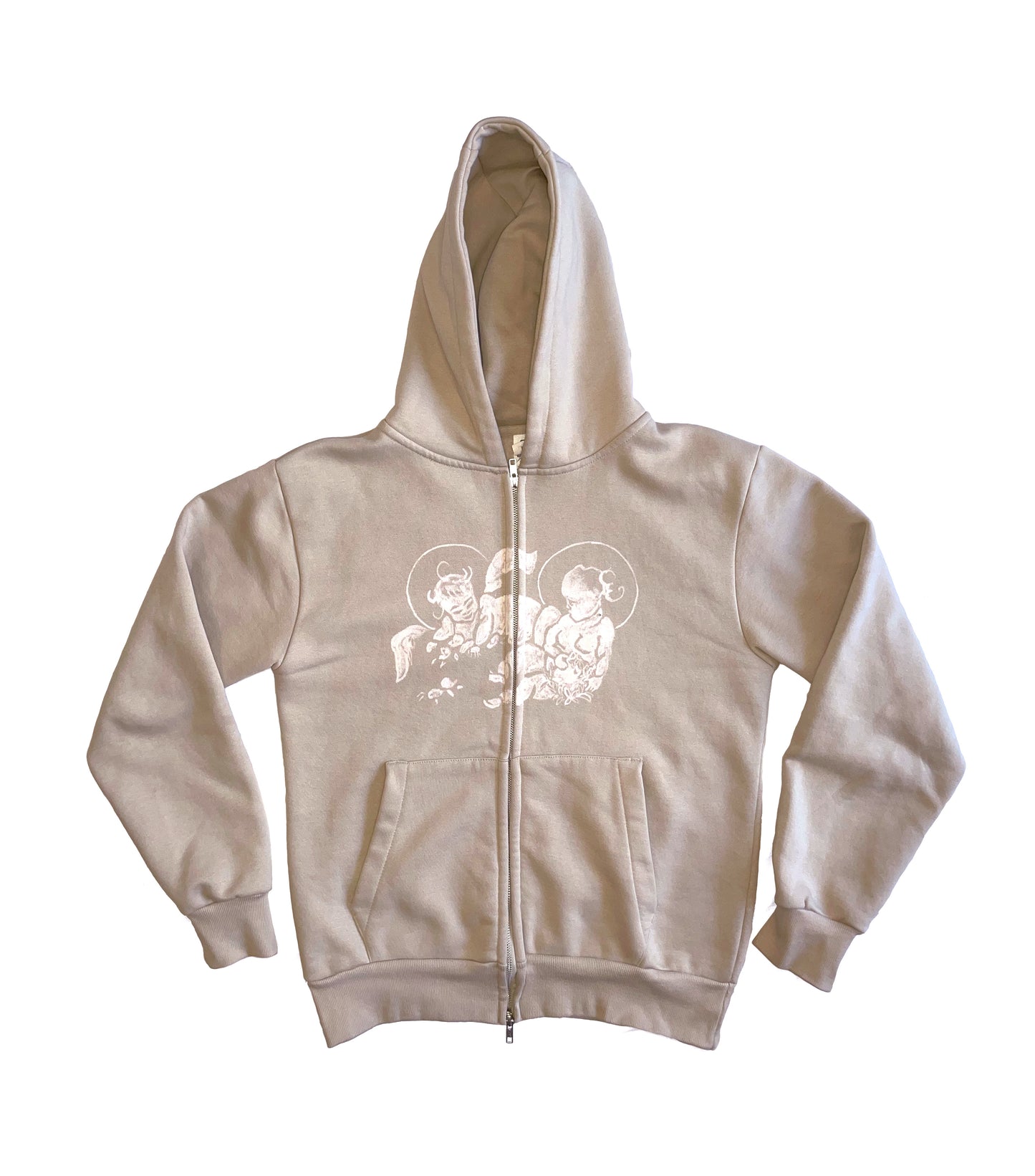 "Cherub" Hoodie Zip S