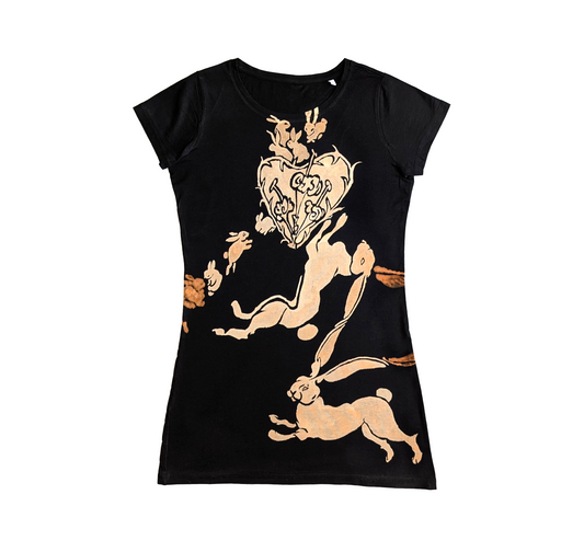 Black Sacred Heart Dress (S)