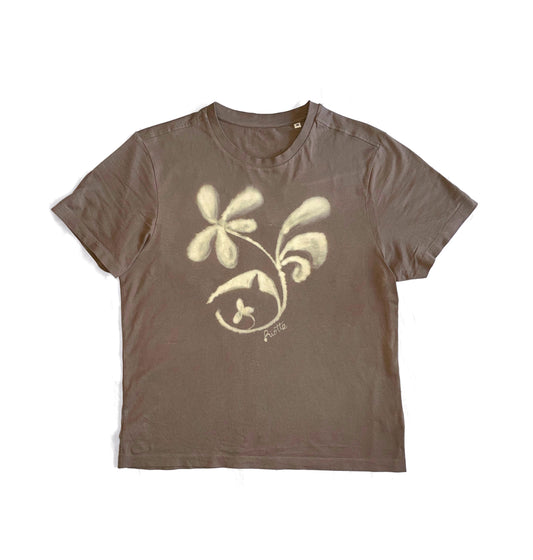 Flower Moca Tee M